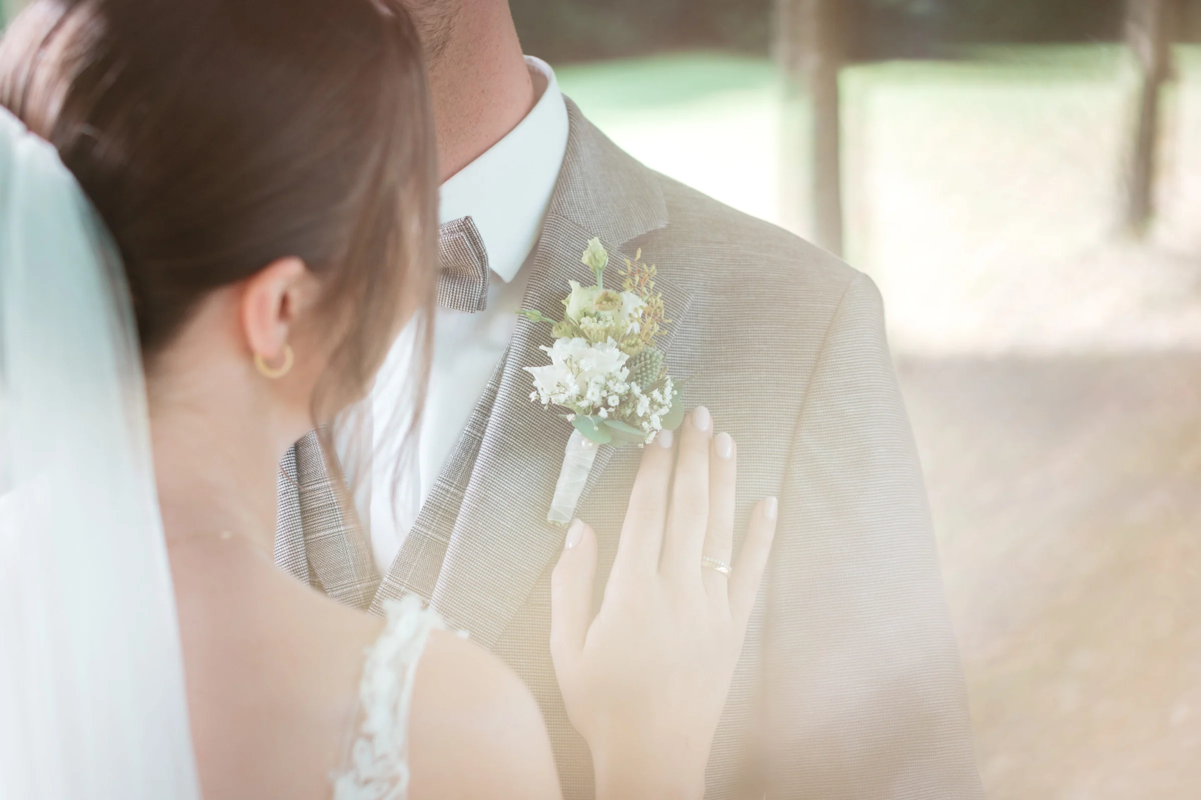 Detail einer Hochzeit